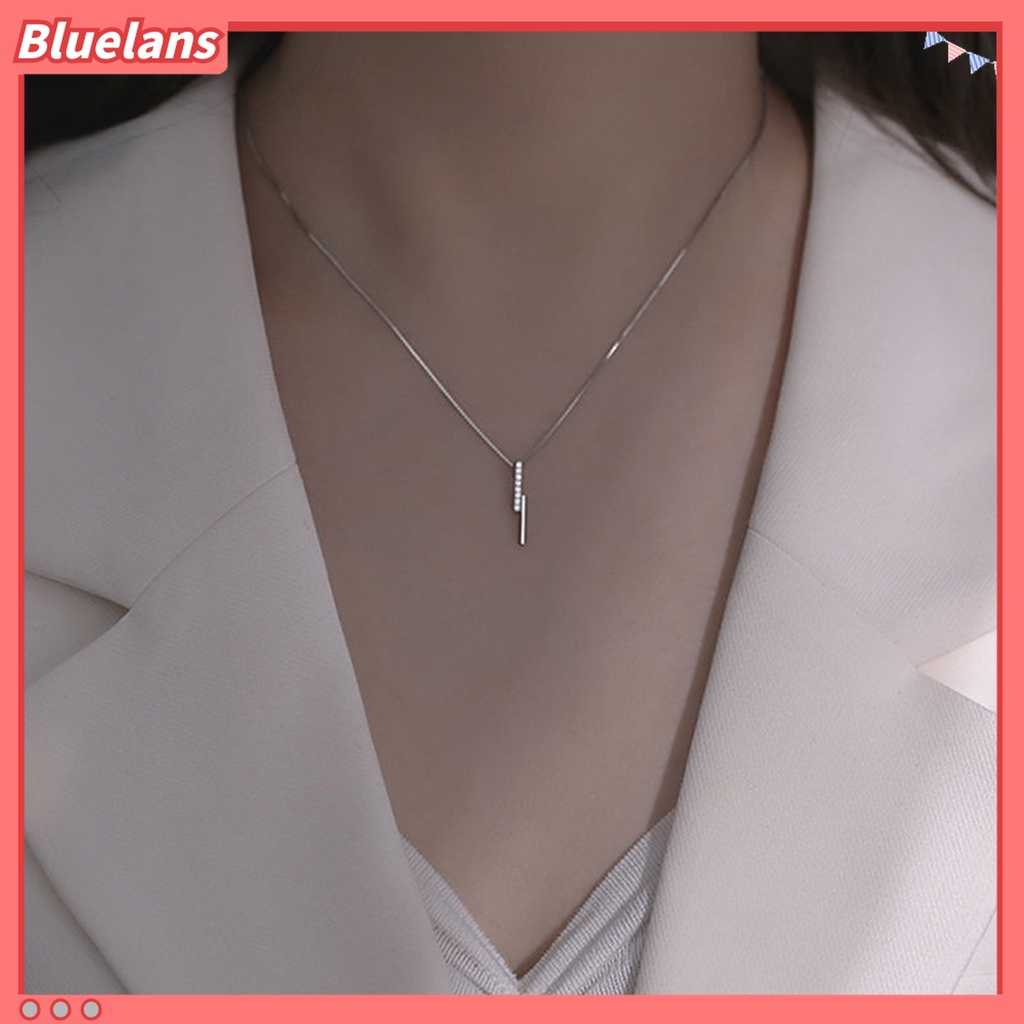 Kalung Klavikula Dengan Liontin Glitter Untuk Wanita