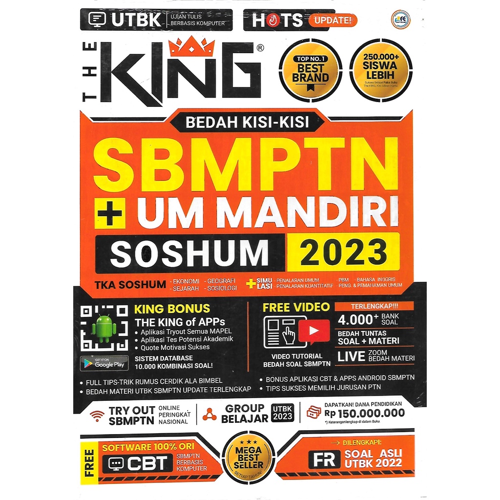 THE KING BEDAH KISI-KISI SBMPTN SOSHUM 2023-FDK -Uranus Ngagel-