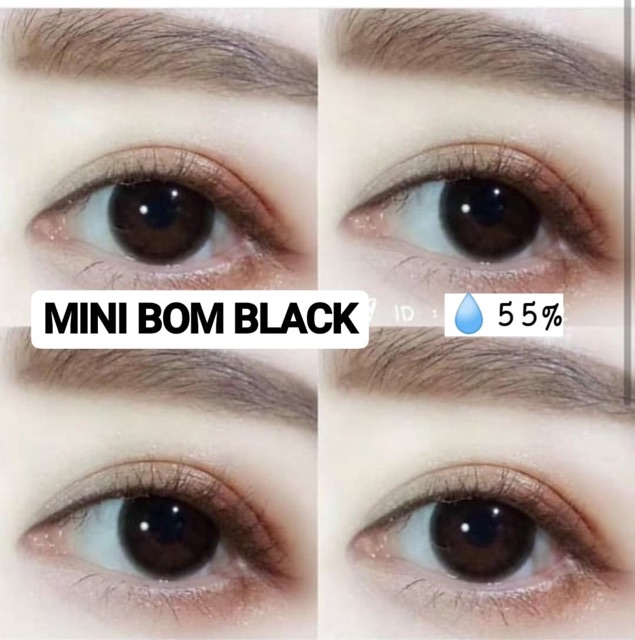 Softlens Kitty Mini bom black (sangat natural) / KONTAK LENSA