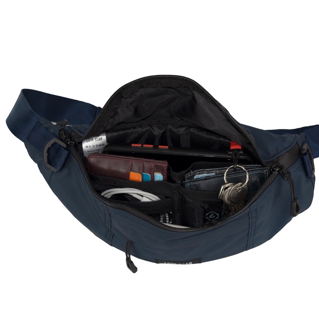 LOOKBACK  Waistbag Wicky - Tas Selempang - Waistbag Waterproof Original