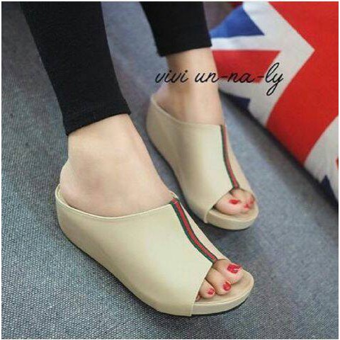 Cafana Sandal Wedges Wanita Kokop SDW228 Wedges