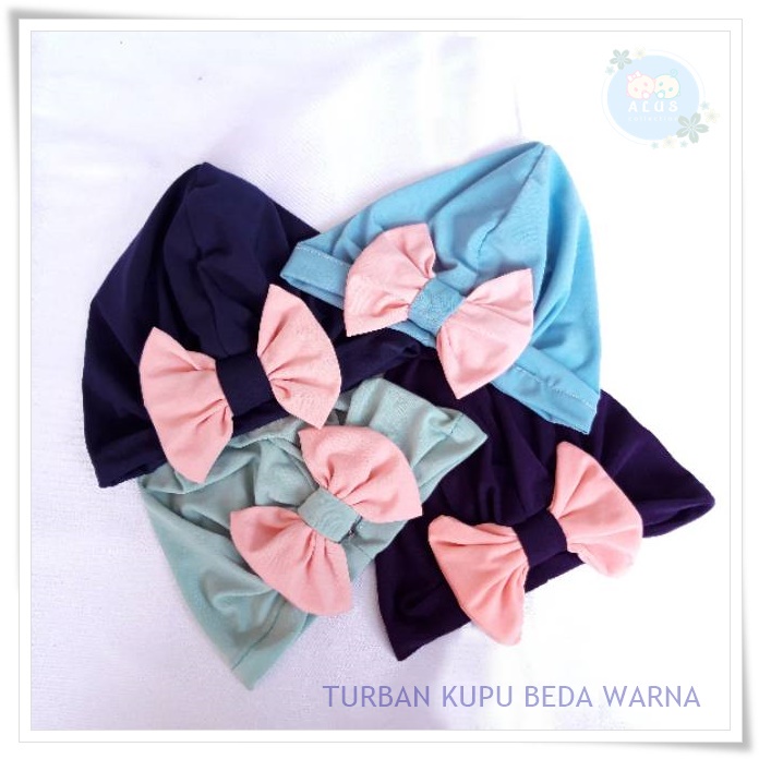 Ciput Kupu Anak Beda Warna | Ciput Anak | Turban Bayi dan Anak