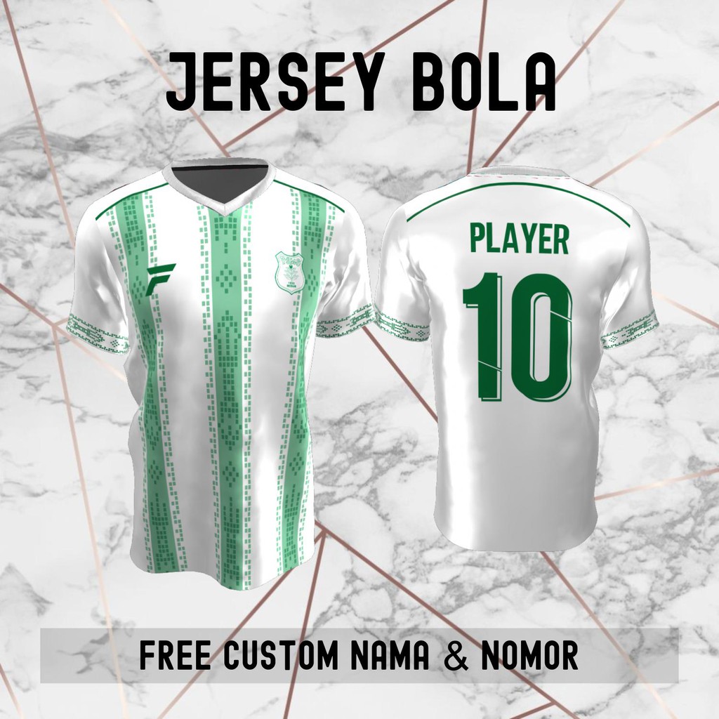 Jersey PSMS Medan Klub Bola Baju Kaos Custom Nama dan Nomor Punggung - 525