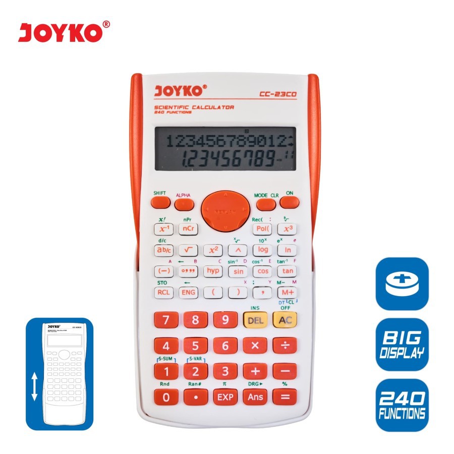 

Calculator Kalkulator Joyko CC-23CO 240 Functions