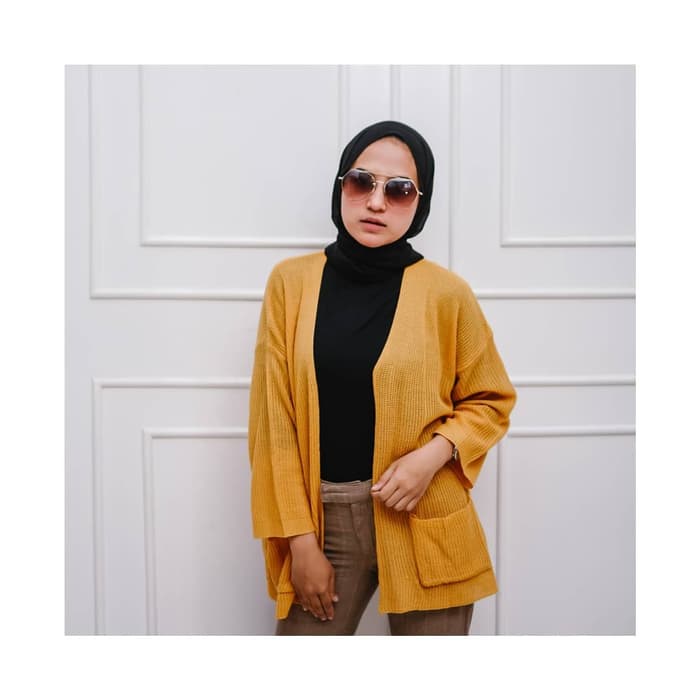 RAJUT LOOCY CARDIGAN WANITA BIGSIZE