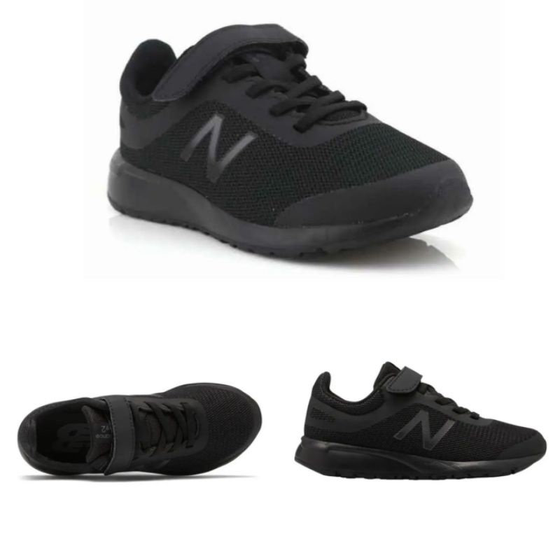 Sepatu Sekolah Hitam Anak Laki Laki Perempuan New Balance Full Black Kids Shoes Size Eur 30