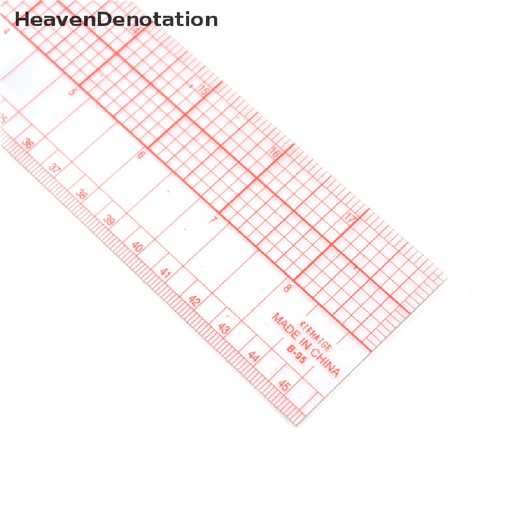 (Heavendenotation) Penggaris Grading Multifungsi Untuk Tukang Jahit