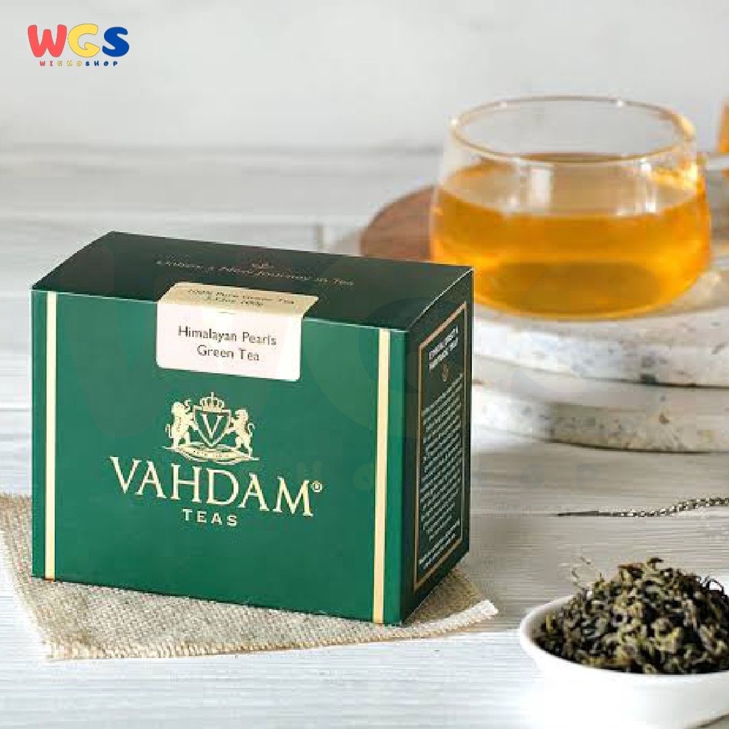 Vahdam Teas Himalayan Green Tea Loose Leaf  3.53oz 100g