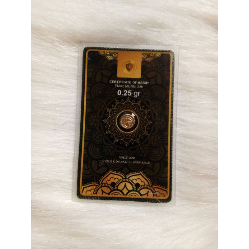 Mini Gold Black Series 0,25 Gram