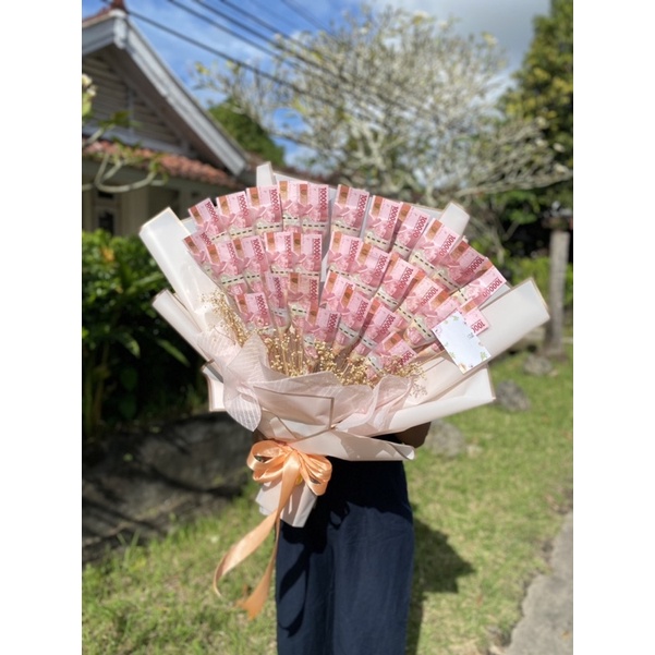 MONEY BOUQUET / BUKET UANG ASLI