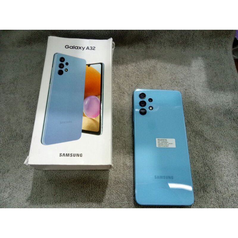 samsung a32 ram 6/128 fullset second