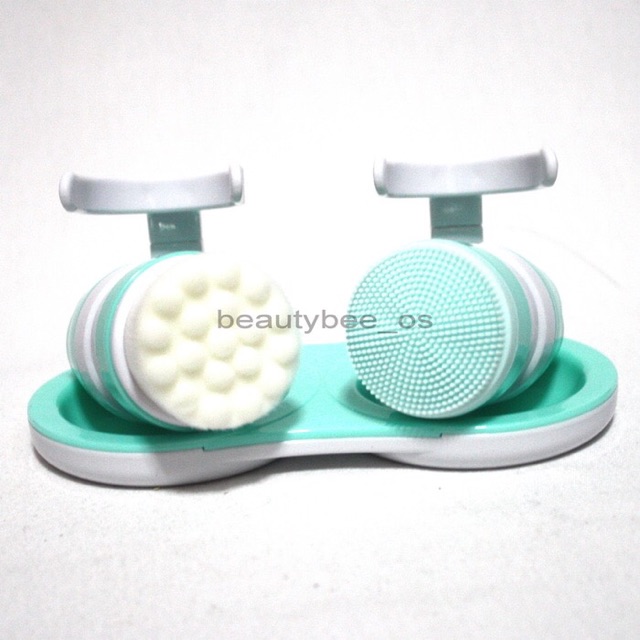 [SALE CUCI GUDANG] FACIAL CLEANSING PORE BRUSH ROSE TOSCA 2 IN 1