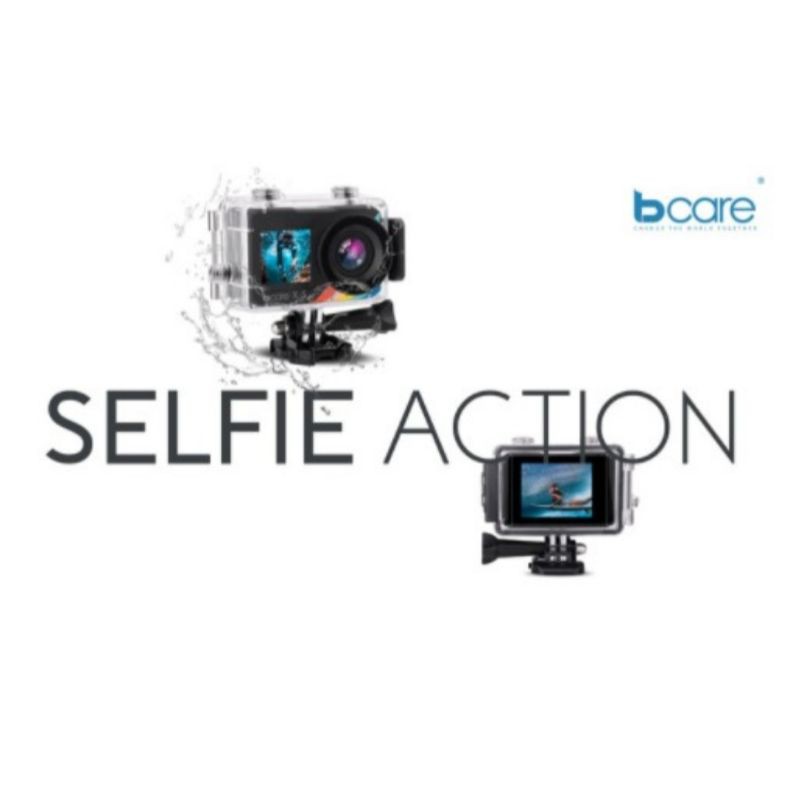 Action Camera Bcare X5 Touch Dual Screen WiFi Ultra Hd 4 K 16mp-3