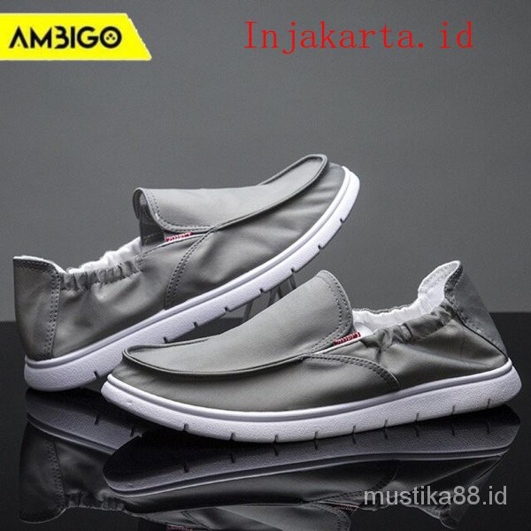 Ambigo Sepatu Pantofel DM96 Sepatu Pantofel Kasual Pria Santai Model Terbaru SEPATU SLIP ON PRIA SOC