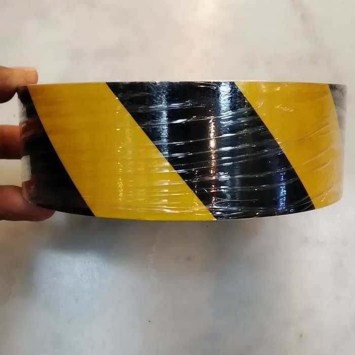 3M Scotlet 610 Yellow - Black Reflective.