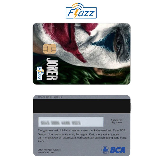 Joker Kartu E-Money Flazz BCA Gen 2 NFC Custom Card