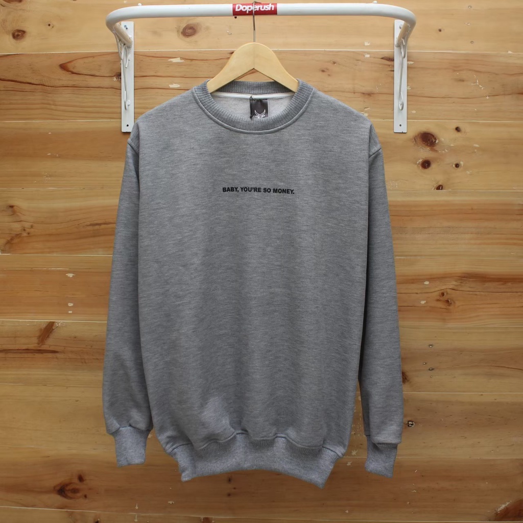 Crewneck Pria Wanita_CN Fake Friend_Crewneck Simple