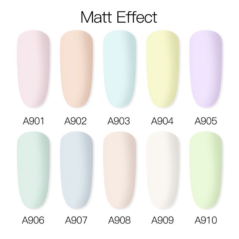 ROSALIND MACARON SERIES GEL POLISH PASTEL COLOR / kutek gel rosalind pastel nail art