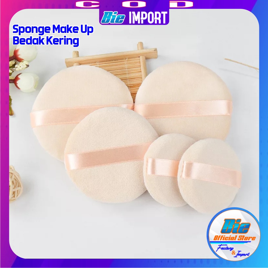 2 Pcs Sponge Make Up / Spon Bedak Arlia Korean Style Import