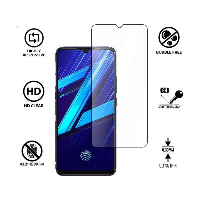 TEMPERED GLASS VIVO Z5I 2019 ANTI GORES KACA FULL BENING - SCREEN PROTECTOR