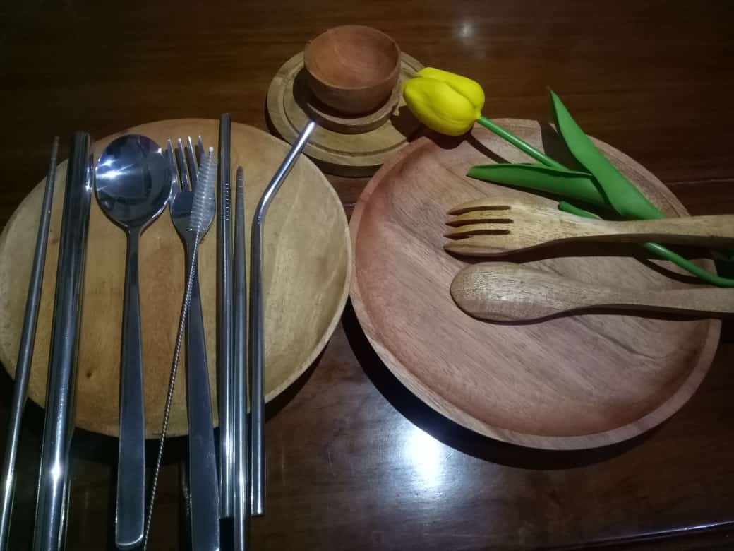 Paket 20 Pcs Mangkok Sambel Kayu Mahoni 6 Cm