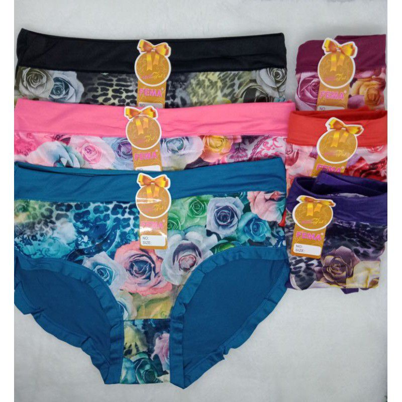 6pcs Celana dalam wanita dewasa RENDAH SEXY L.XL.XXL TERLARIS/CELANA DALAM WANITA SHEMALE SEXY RENDA