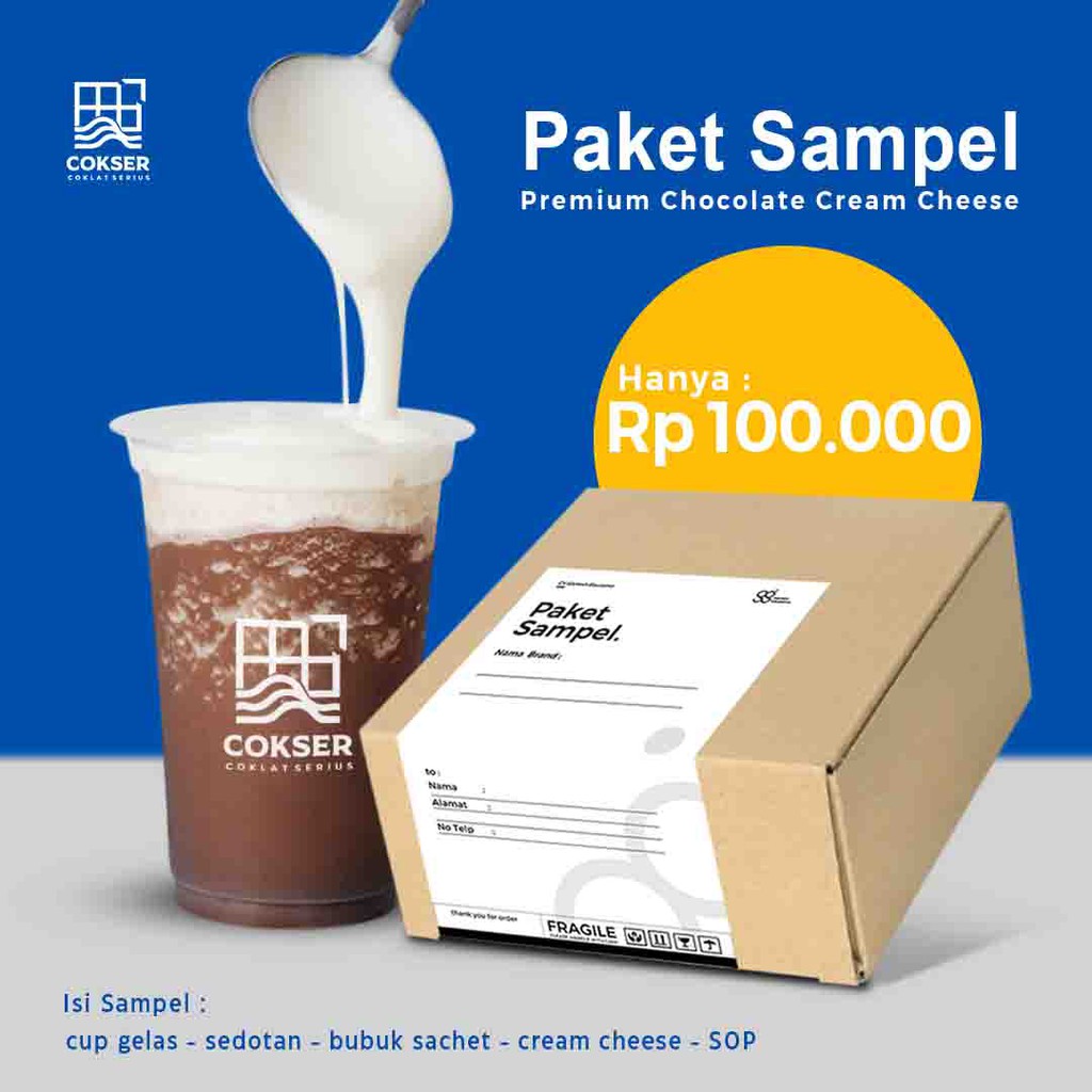 

Paket Sampel Minuman Coklat