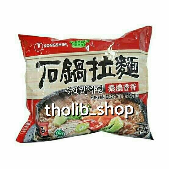 

nongshim korean clay pot ramyun - mie import korea 120 gr