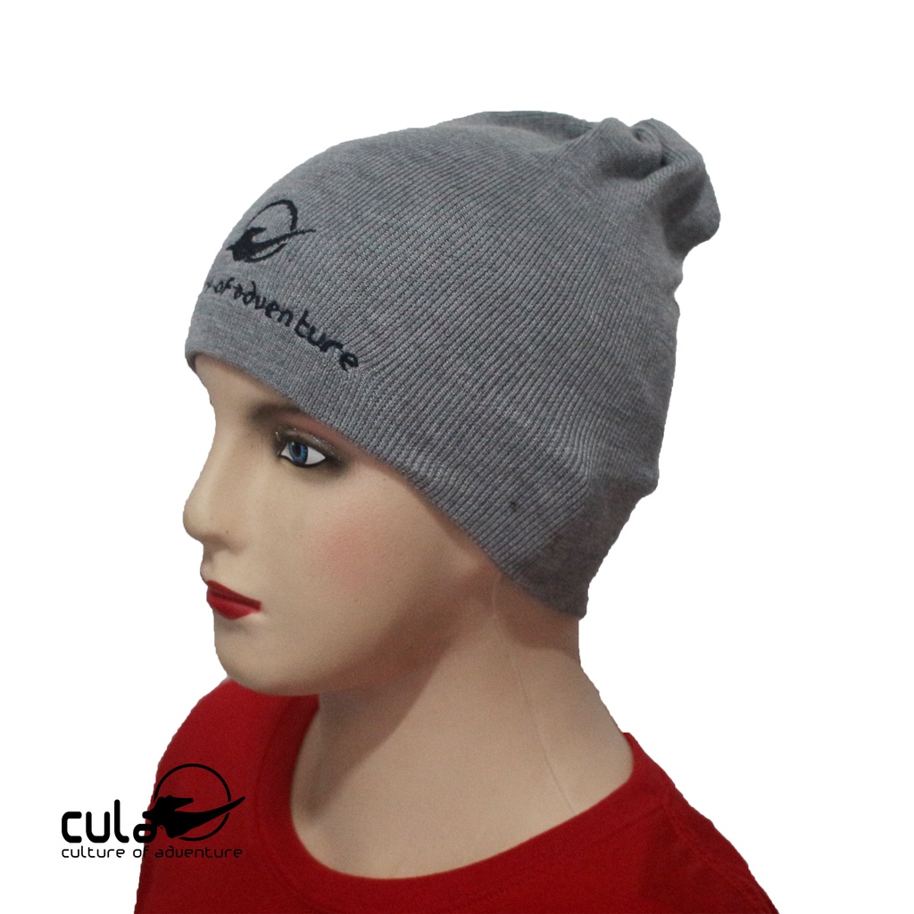 Kupluk Gunung Pria - Kupluk Gunung Wanita - Kupluk Outdoor - Kupluk Cula Dewasa Unisex - Beanie Hat Dewasa