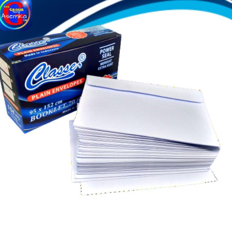 

(CiS➽) ⭐️ GPA Amplop Polos | Amplop Kondangan | isi 100pcs Amplop Classe Booklet 70gsm Grosir /Terhitz