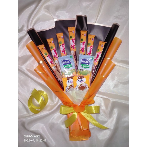 

Buket snack warna warni