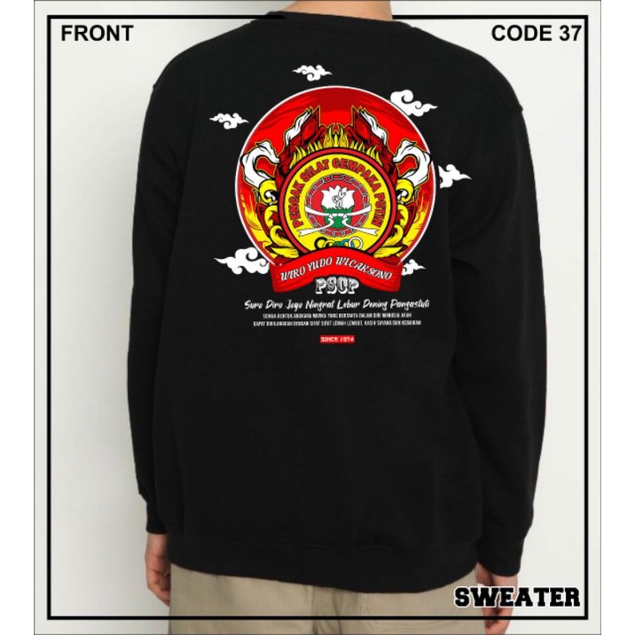 BISA COD SWEATER CEMPAKA PUTIH SWEATER PSCP SWEATER PUSAT GROSIR ATRIBUT PSCP