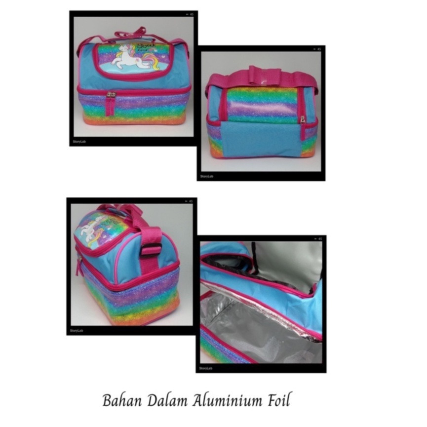 READY TAS LUNCH BOX UNICORN | TAS LUNCH BOX TINGKAT