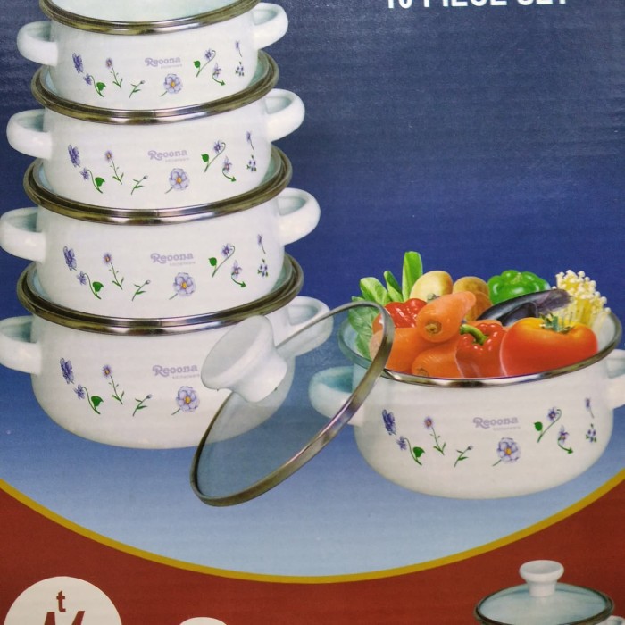 Panci Enamel " Reoona " susun 5
