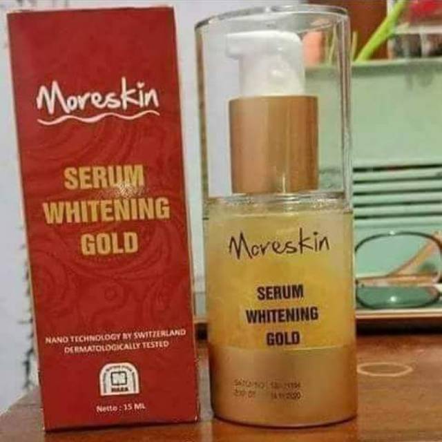 Moreskin/serum/Nasa/serum whitening gold/serum muka/serum wajah/serum nasa