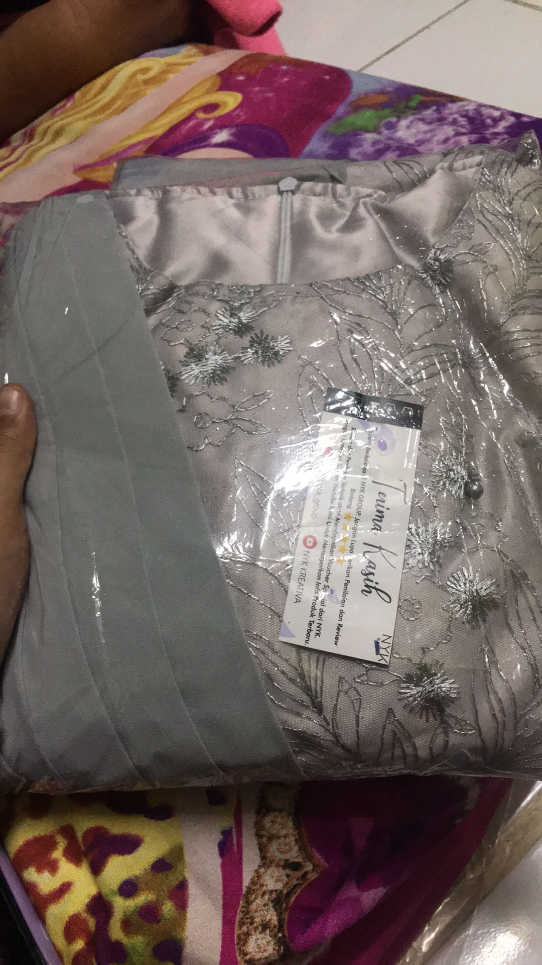 (promo) Nayaka Batik - Maxi Dress Syakila Mutiara | Gamis Brukat | Baju Lebaran | Maxi Farasya #2