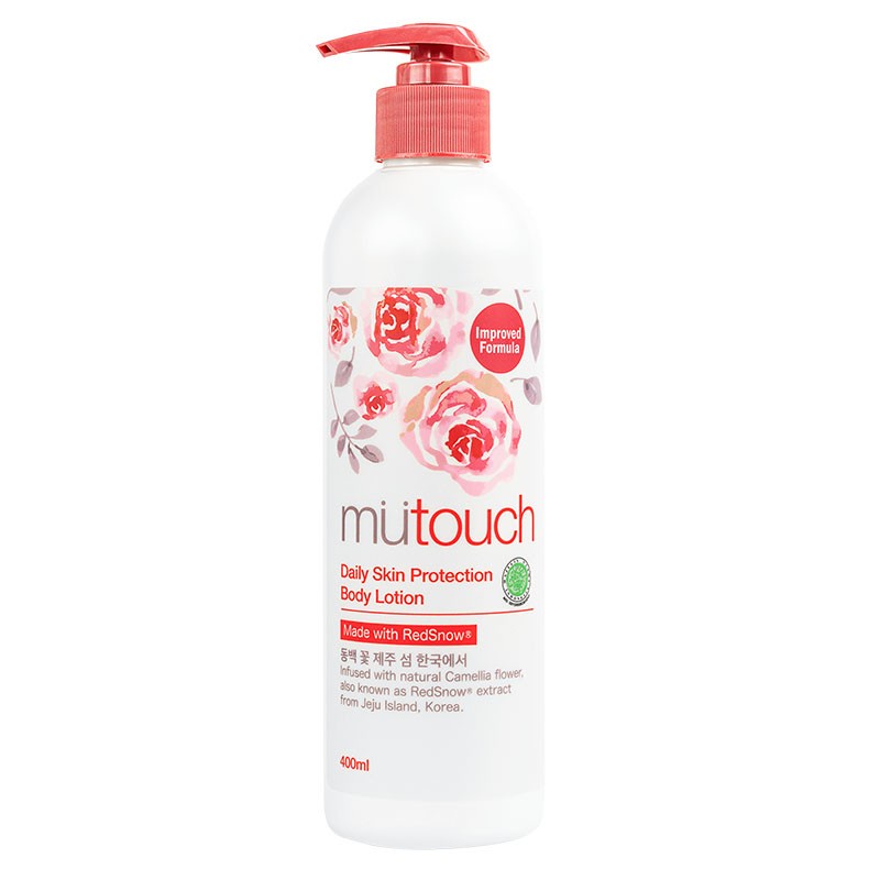 ★ BB ★ MuTouch Body Lotion Red Snow – Skin Protection 400ml - Mu Touch