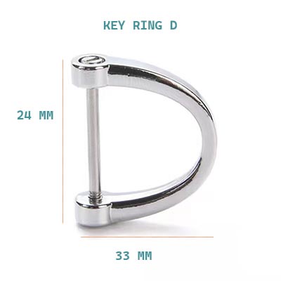 Ring D Mur Baut 20mm (Premium Import) CANTELAN - PENGAIT TAS berkualitas