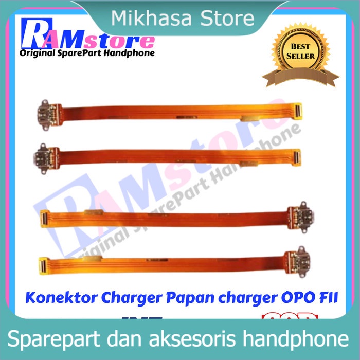 Papan Charger Oppo F11 PCB KONEKTOR FLEXIBLE CAS CONNECTOR CHARGER MIC Oppo F11 ORI Ori Mikhasa Stor