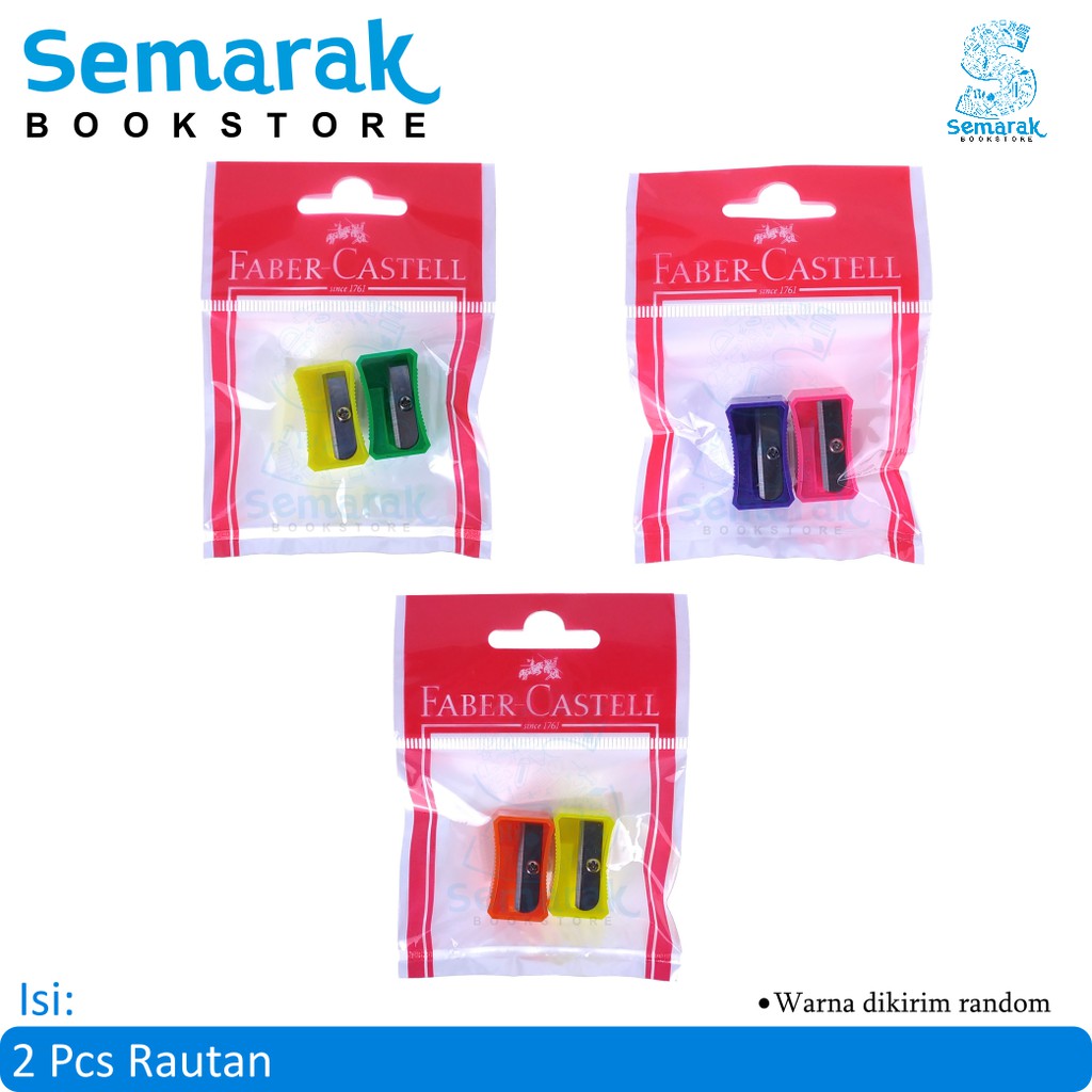 

Faber Castell 100 LV Rautan Pensil - (Warna Acak) [Set 2 Pcs]