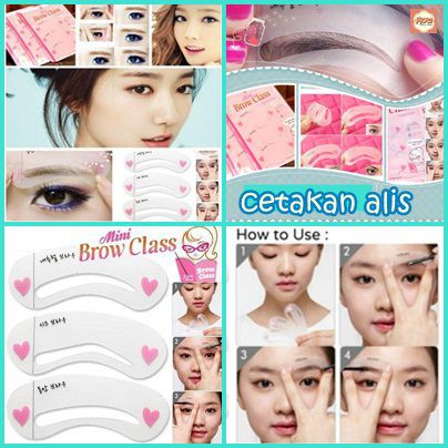 CETAKAN ALIS MINI BROW CLASS - CETAK ALIS