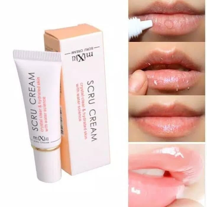 BIG SALE Mixiu Lip Moisturizing SCRU Cream / Lip Scrub Best Seller Ori