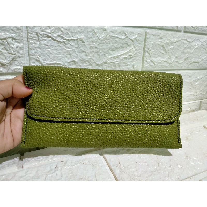 Dompet Papirut Viral Hijau Army Dompet Wanita Viral Dompet Papirut Wanita