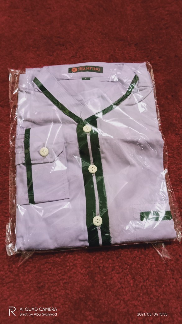 Kemeja Koko Kemko Dewasa - Ungu Tua, S