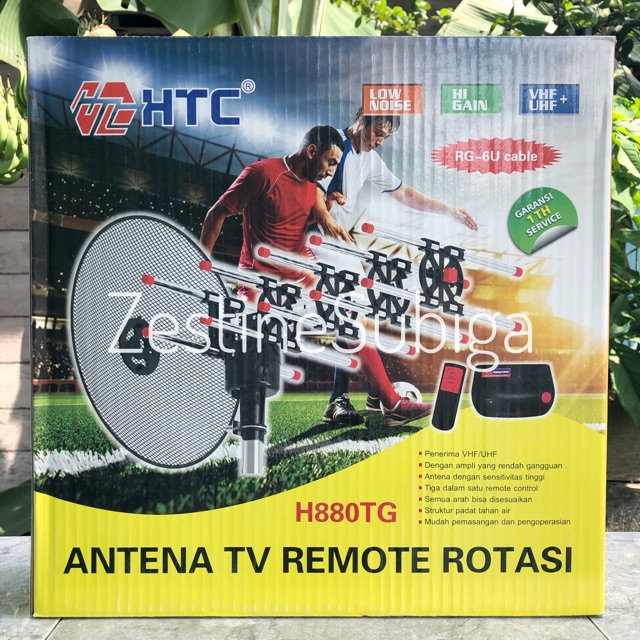 Antena Antenna TV Remote Rotasi Jaring H880TG HTC