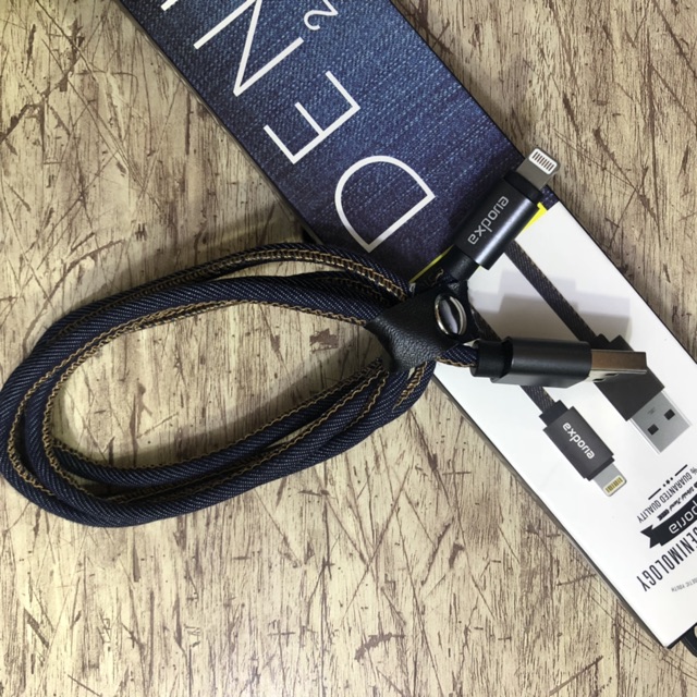 Kabel Data Charging Fast Charging / Denim Kabel / Original Exporia Design / Fast charging kabel