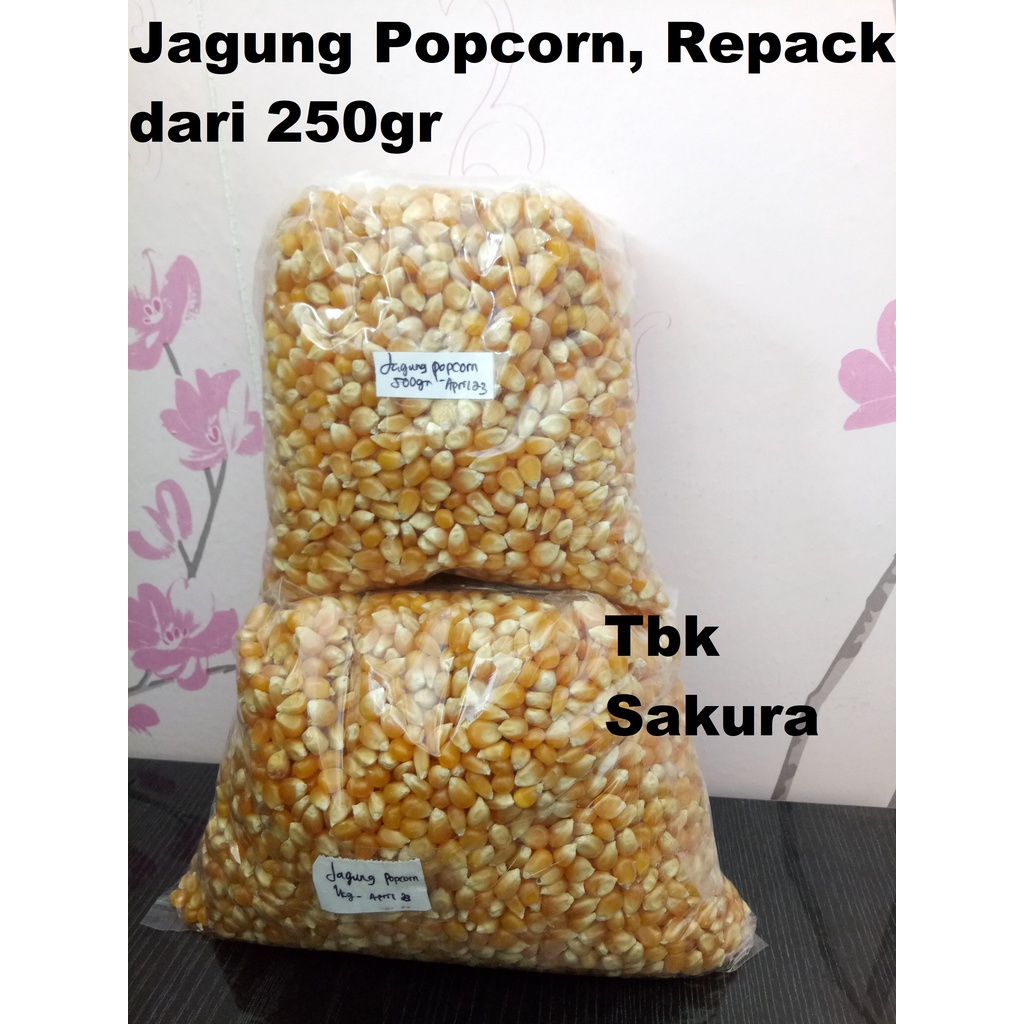 

Jagung Popcorn 250gr / Biji Popcorn