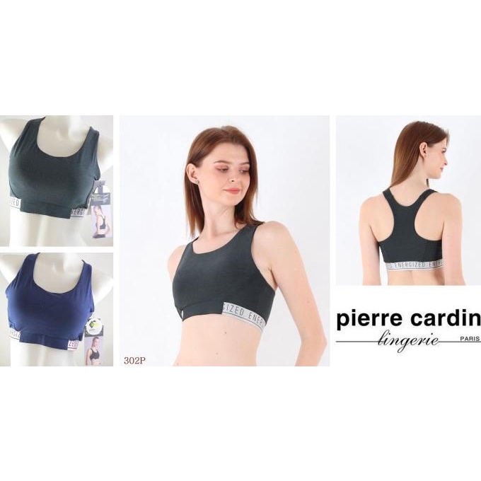 SPORT BRA WANITA TANPA KAWAT FULL CUP PIERRE CARDIN 302P