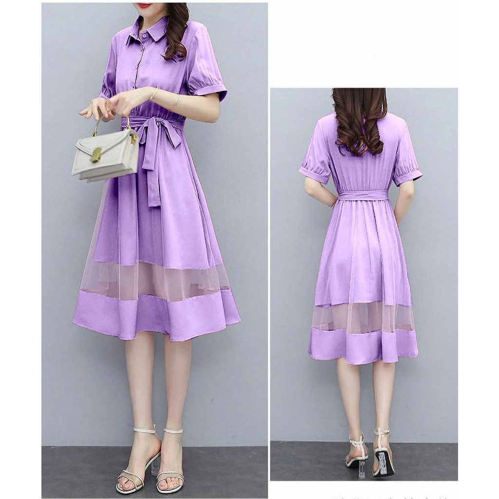 FWG - DRESS JULIET / LONG DRES KOREA / DRESS / DRESS WANITA / CASUAL DRESS