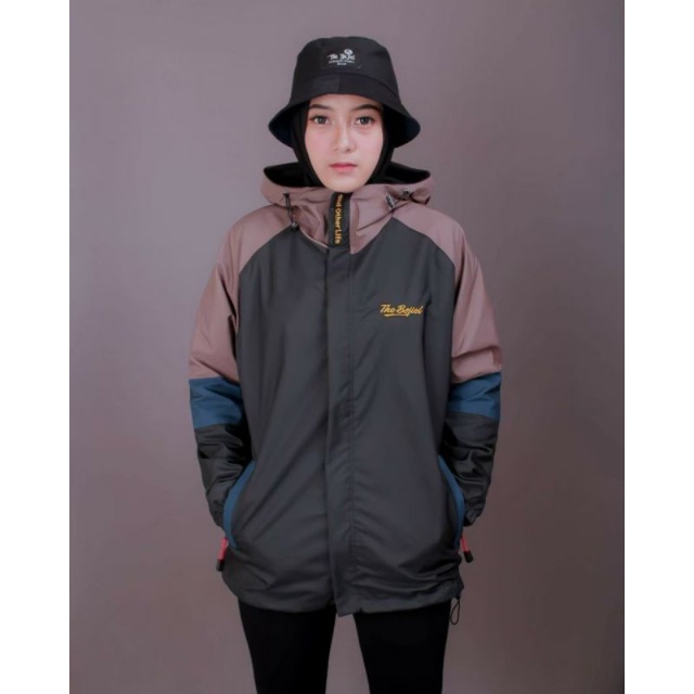 JAKET PARASUT PRIA WANITA REGLAN THE BOJIEL MURAH